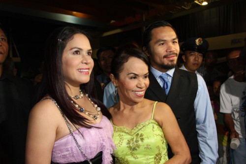 manny pacquiao wife. champion Manny Pacquiao is