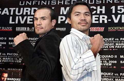 Juan Manuel Marquez who is scheduled to square off with Juan Diaz on 