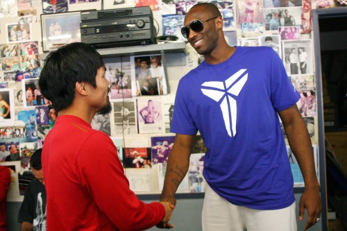 Pacquiao and Kobe Bryant