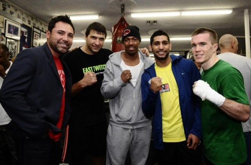 amir khan and oscar de la hoa