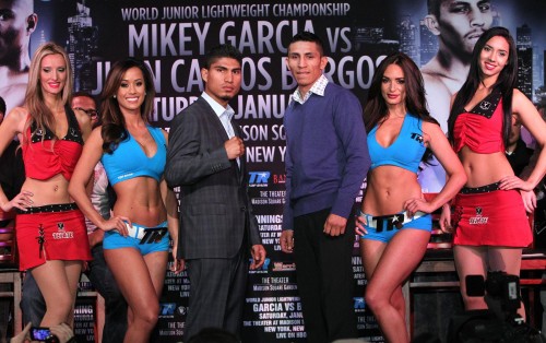 Mikey Garcia and Juan Carlos Burgos